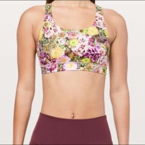 Lululemon Energy Bra Inflorescent Multi